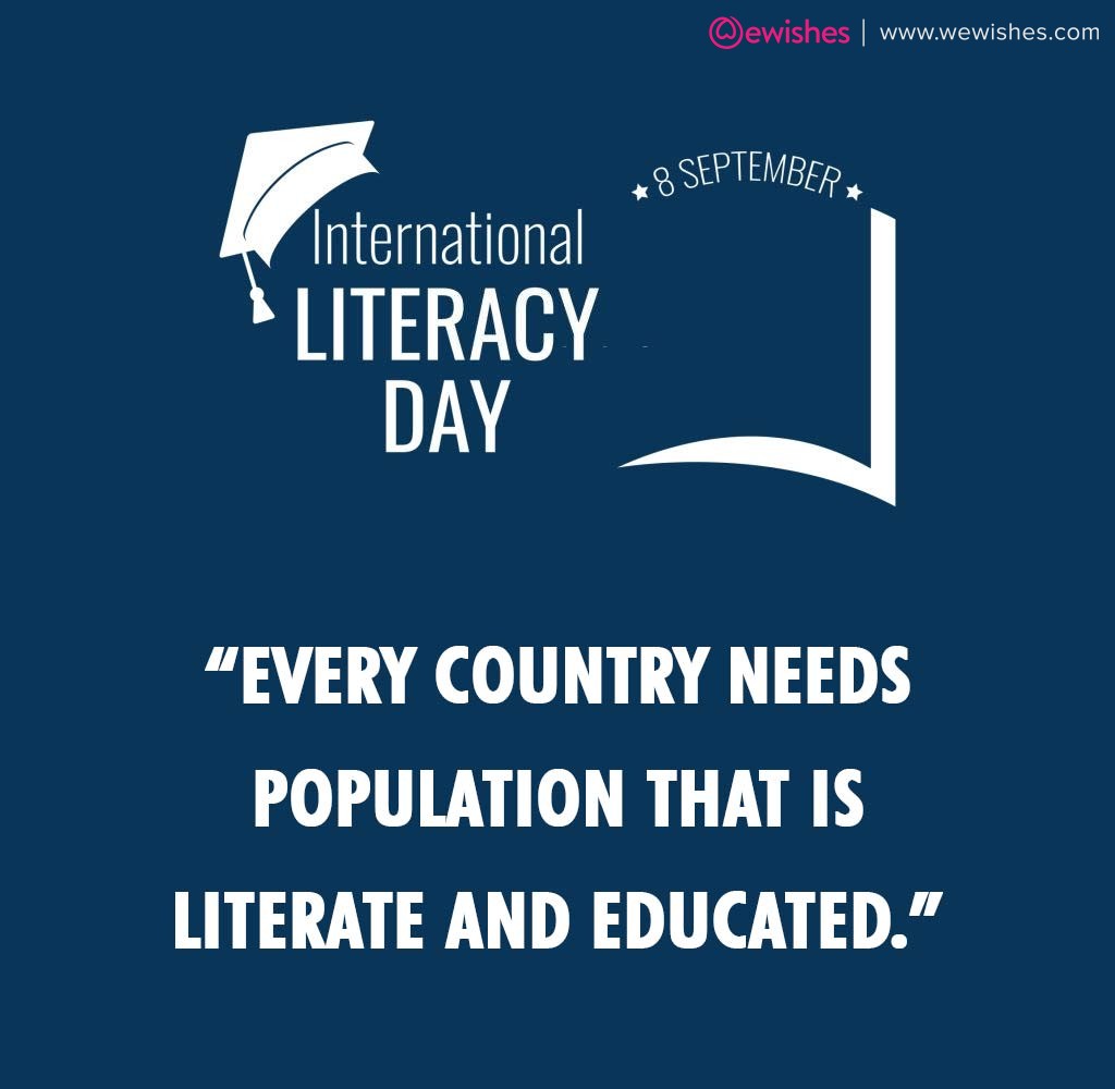 International Literacy Day slogan