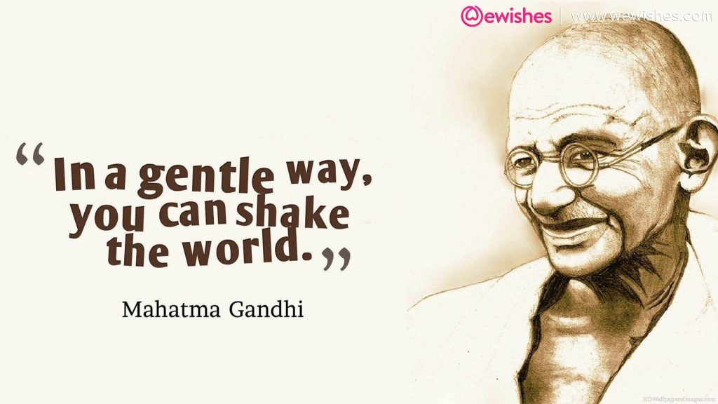 Happy Gandhi Jayanti Quotes