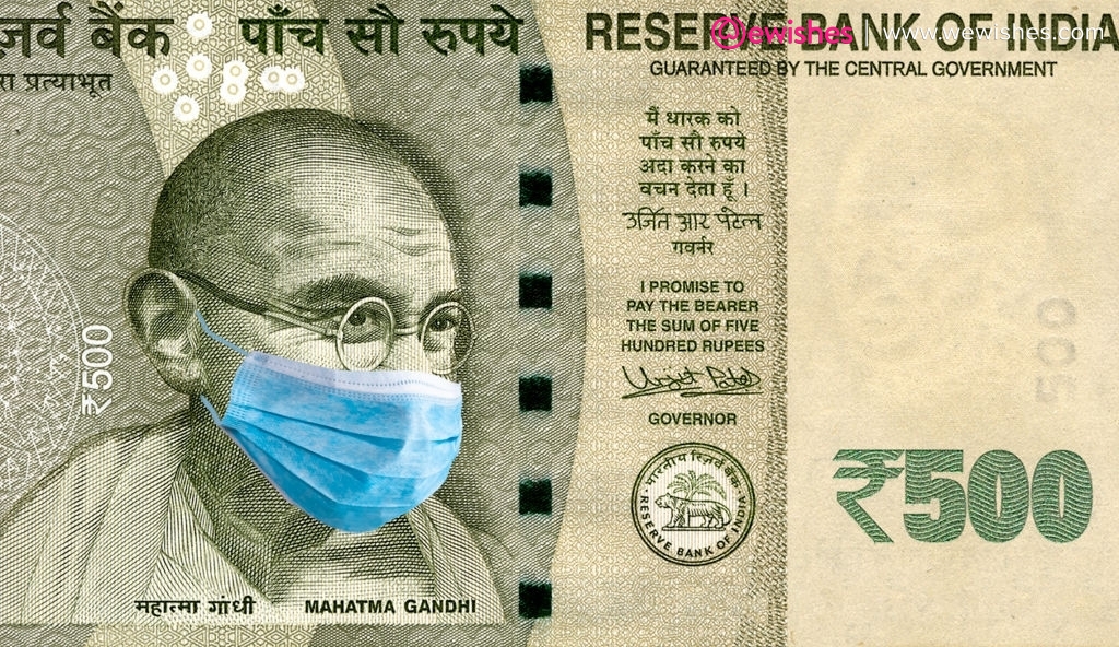 Happy Gandhi Jayanti mask