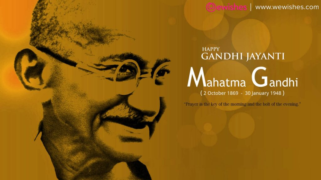 Happy Gandhi Jayanti Status In Hindi