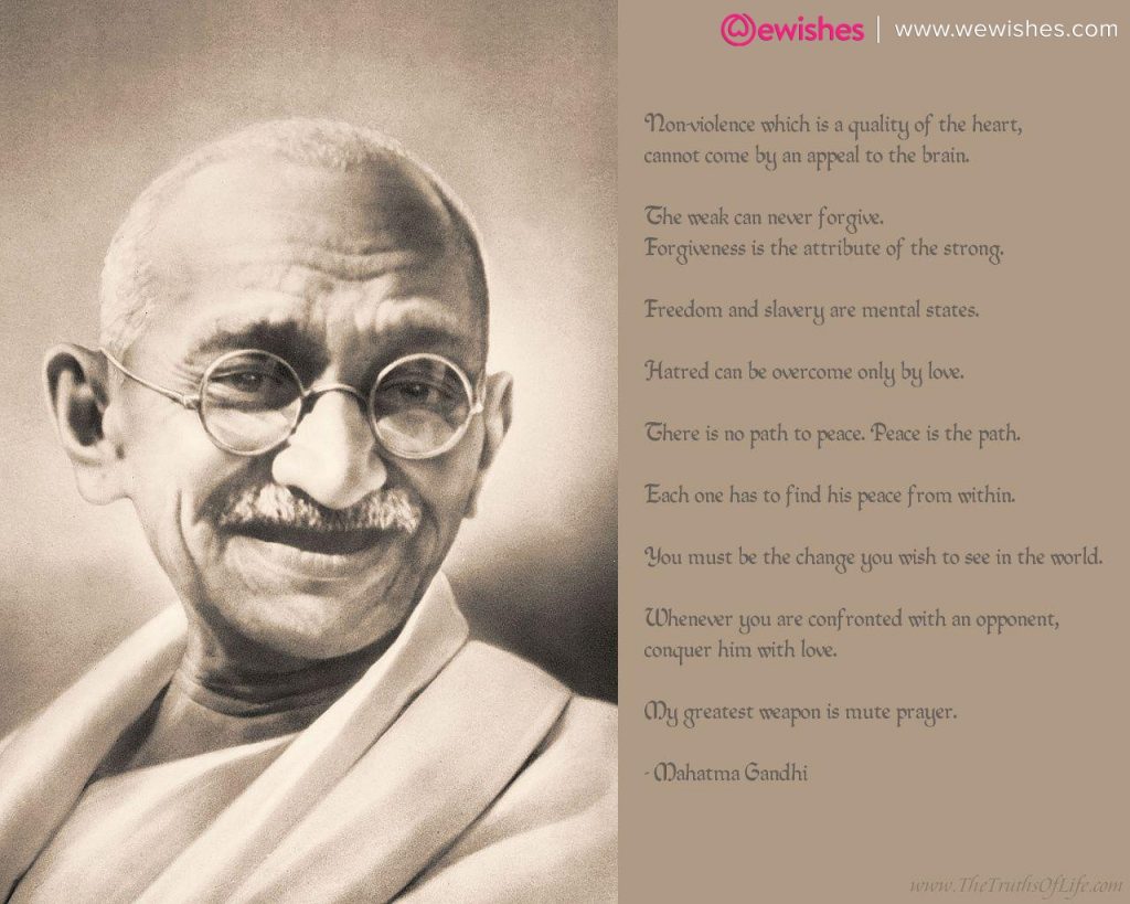 Happy Gandhi Jayanti wishes