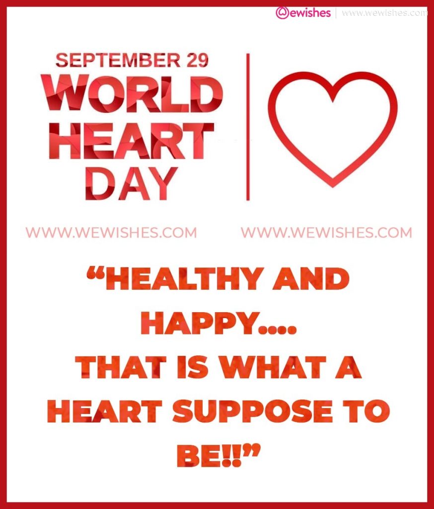 World Heart Day WhatsApp status