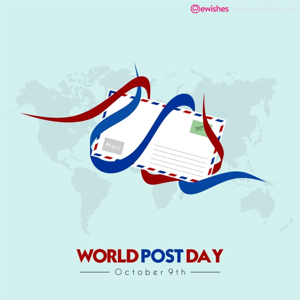 world postal day poster