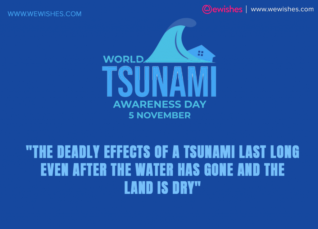 World Tsunami Awareness Day Quotes