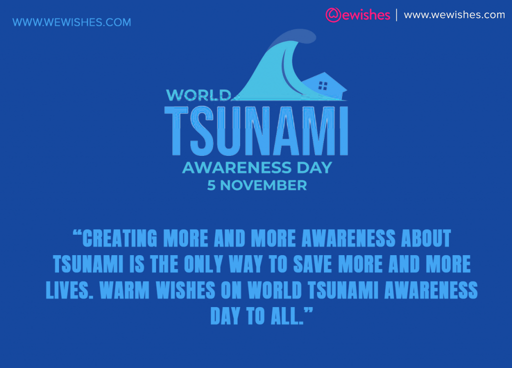 World Tsunami Awareness Day Quotes