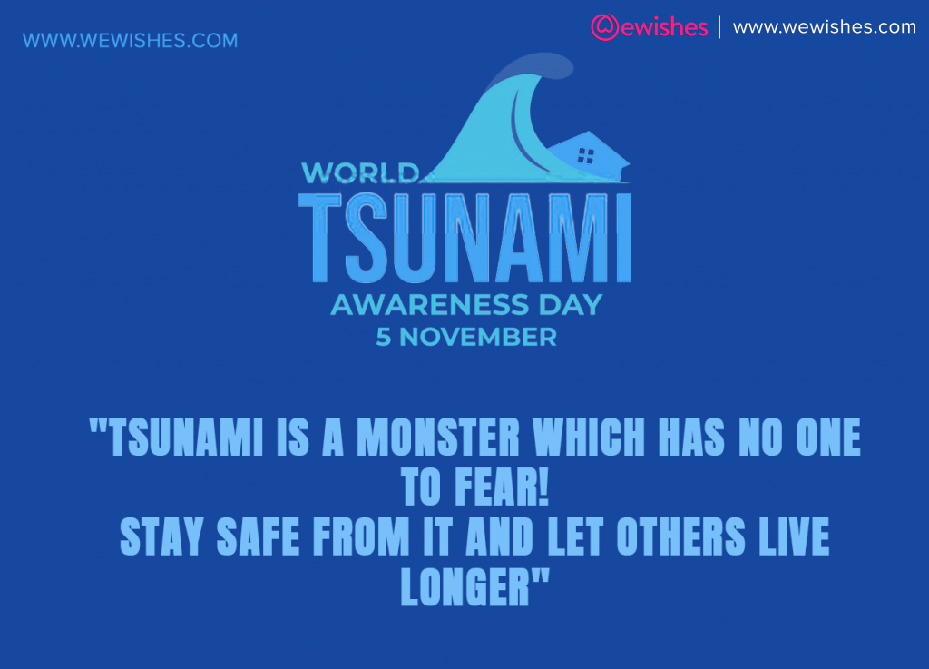 World Tsunami Awareness Day Quotes