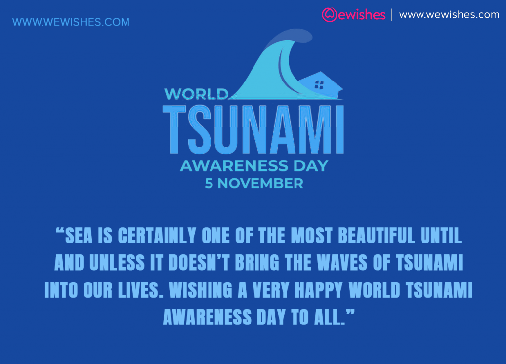 World Tsunami Awareness Day Quotes