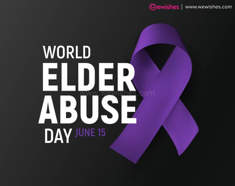 World Elder Abuse Awareness Day poster