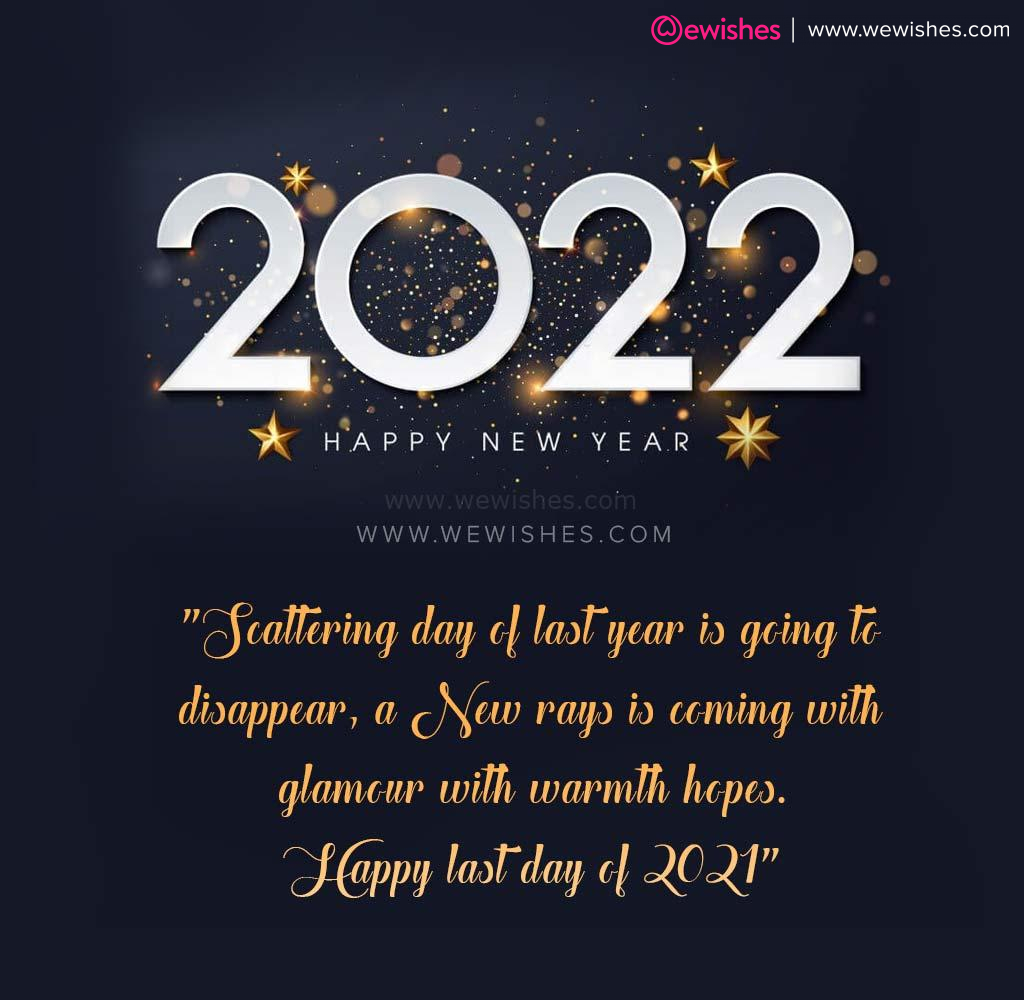 Happy 31 December 2021 Ending Wishes