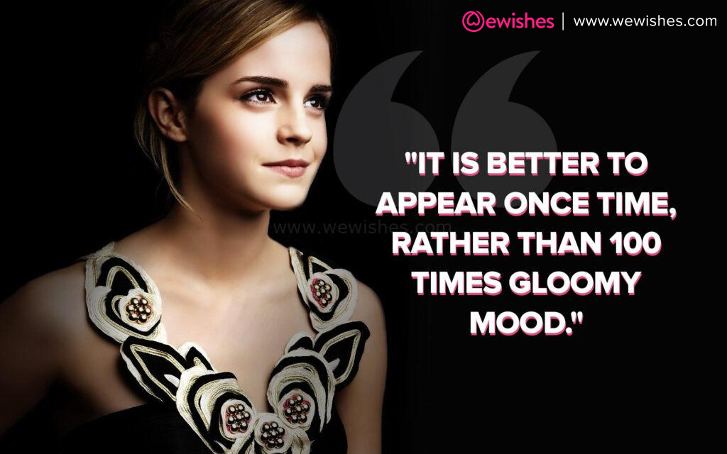 Emma Watson Quotes, We wishes