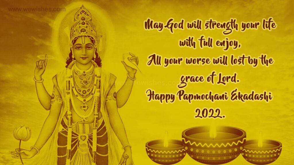 Happy Papmochani Ekadashi, Wishes, Quotes