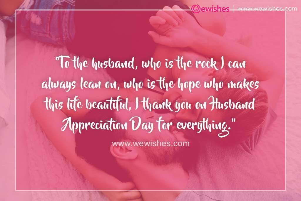 Husband Appreciation Day, Poster