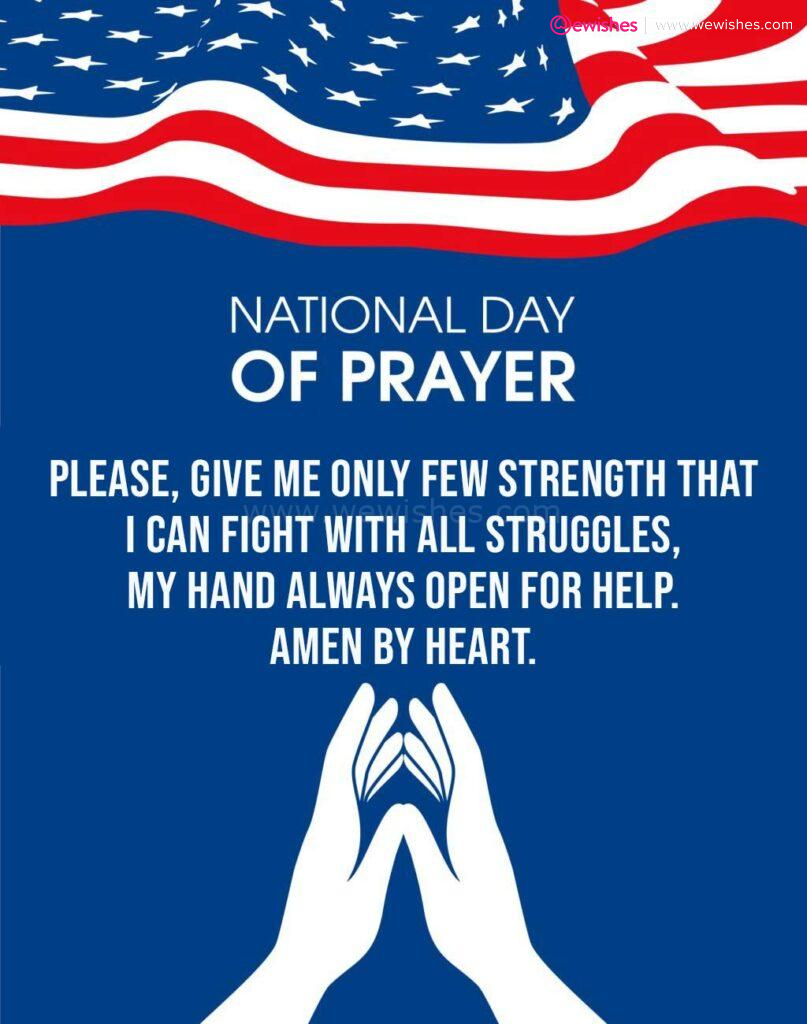 National Day of Prayer wishes