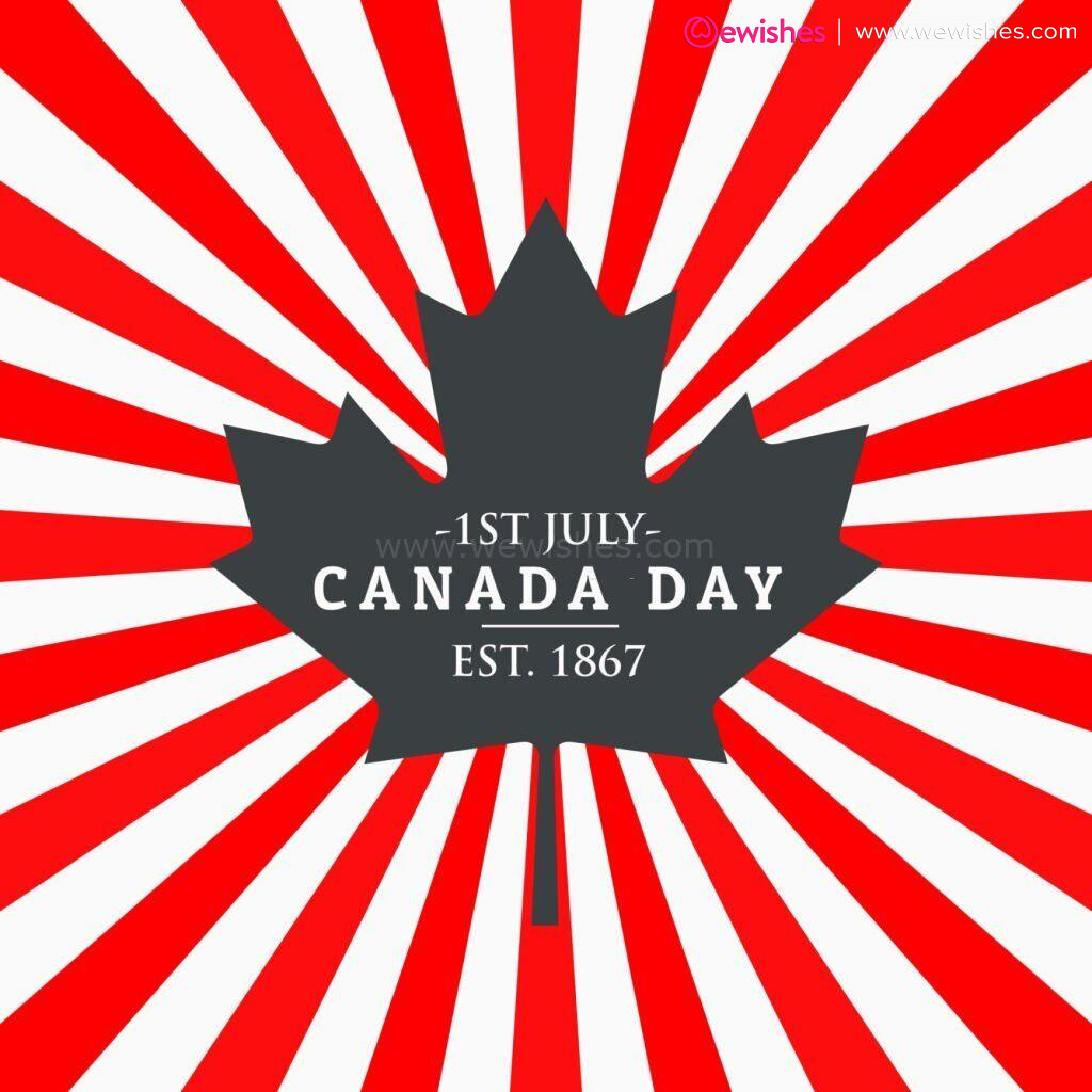 Happy Canada Day poster