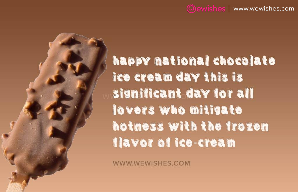 National Chocolate Ice Cream Day