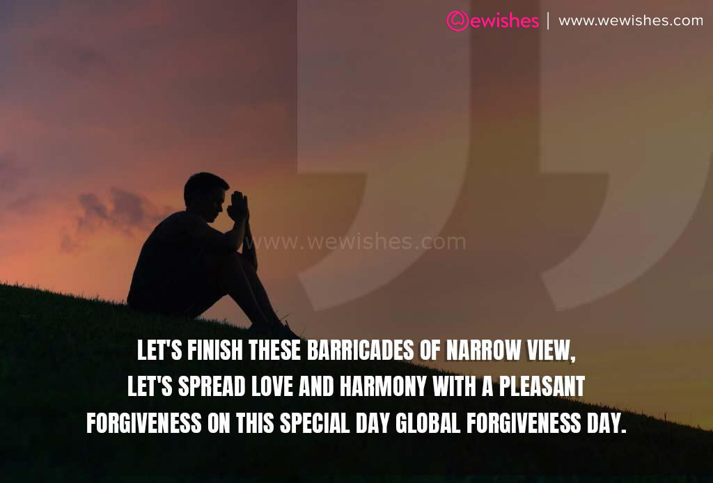 International Forgiveness Day 2022