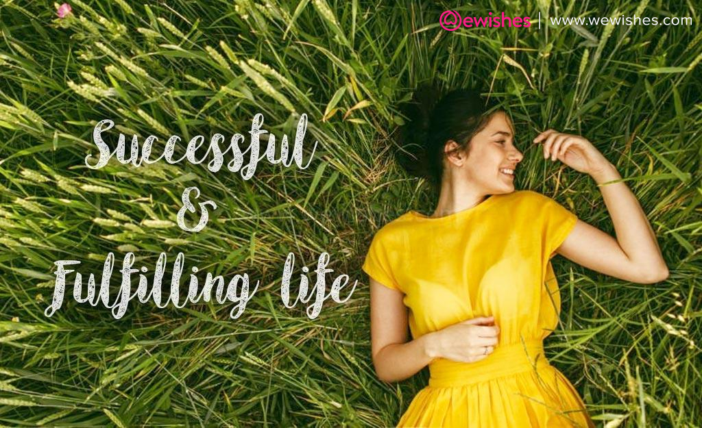 successful and fulfilling life