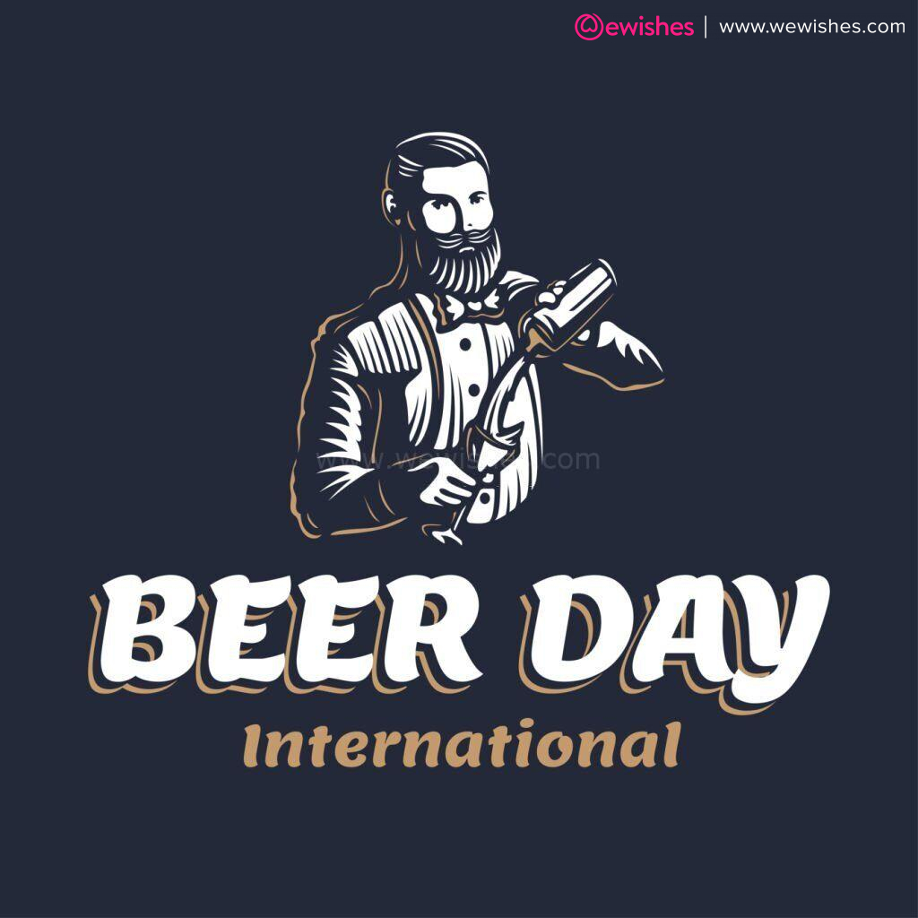 Happy World Beer Day Banner