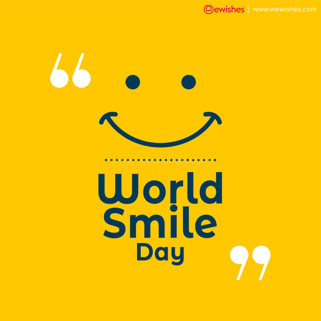 Happy World Smile Day poster