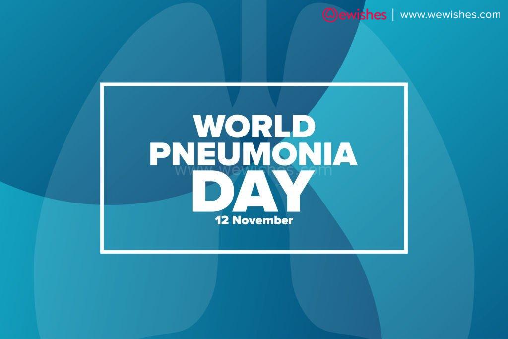 World Pneumonia Day poster