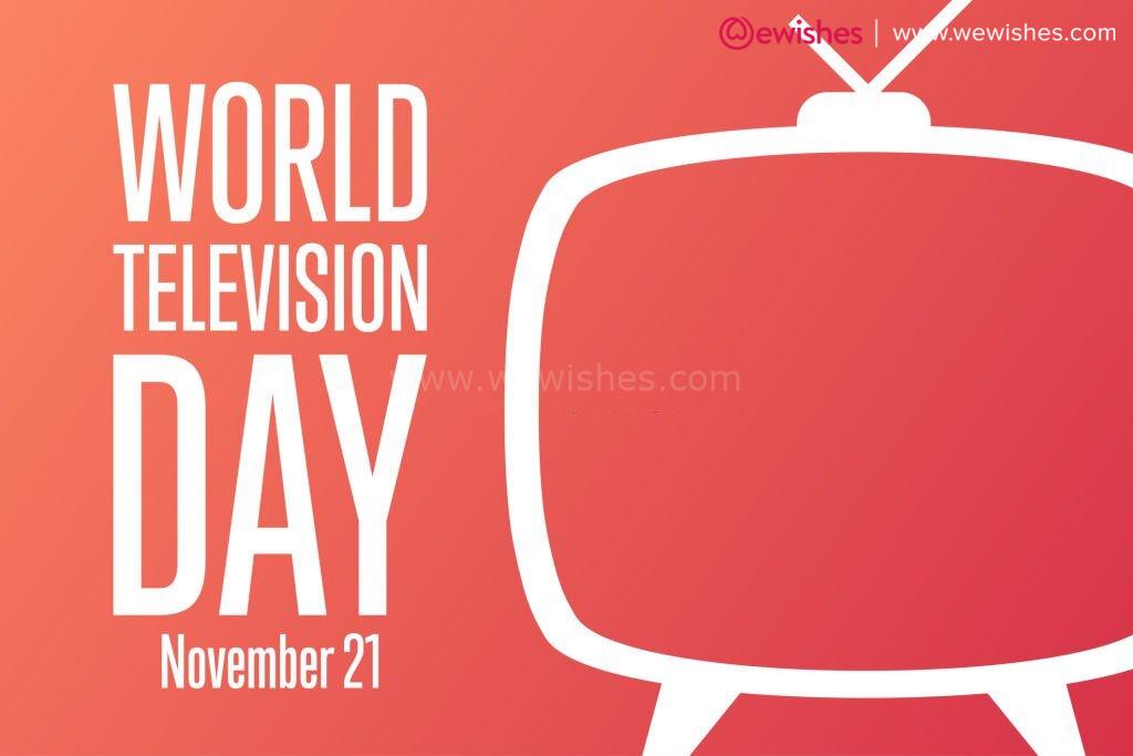 World Television Day poster