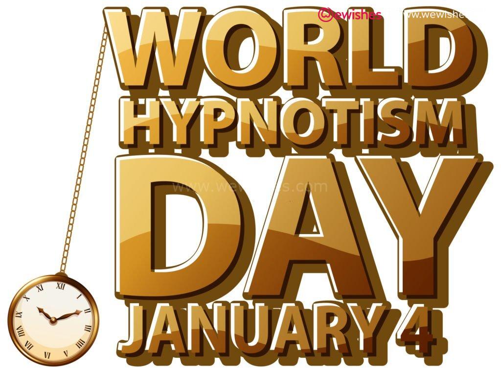 Happy World Hypnotism Day