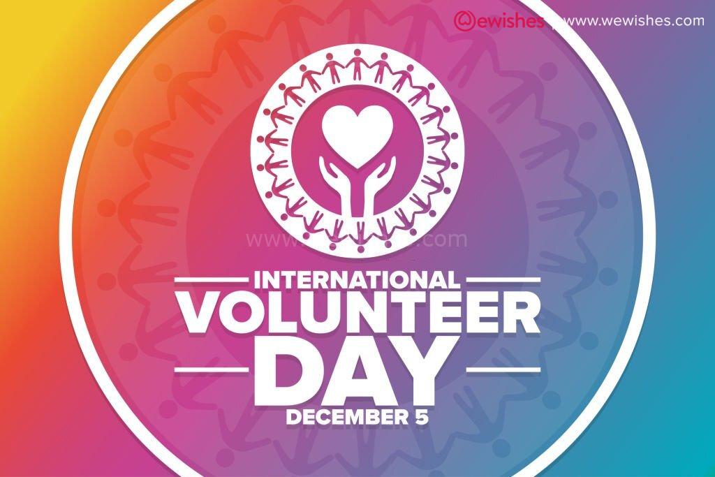Happy World Volunteer Day