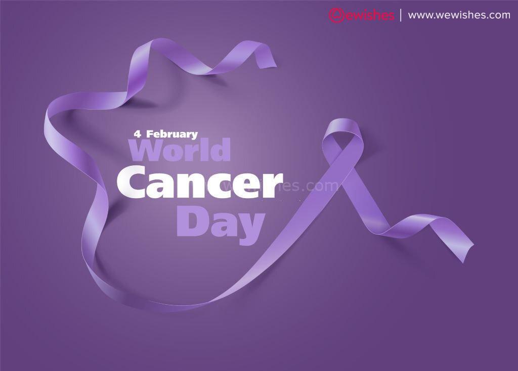 Happy World Cancer Day poster