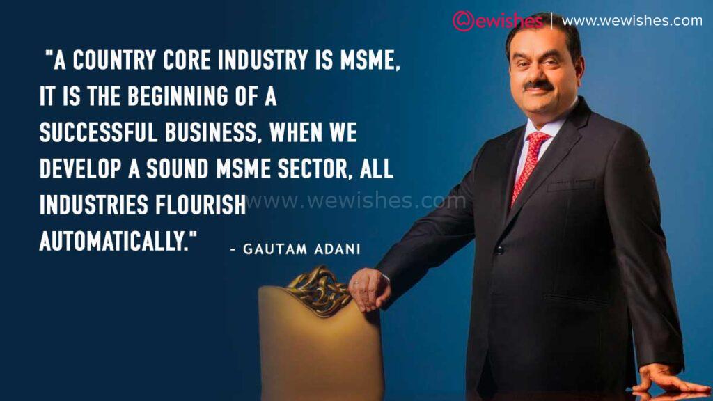 Gautam Adani quotes