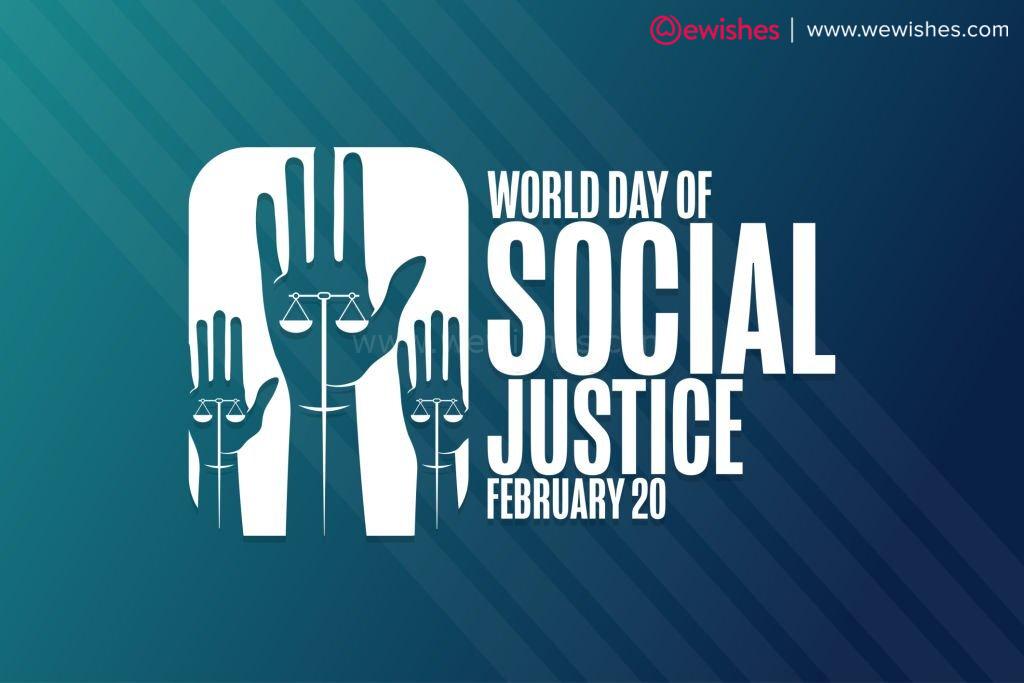 Happy World Day of Social Justice 