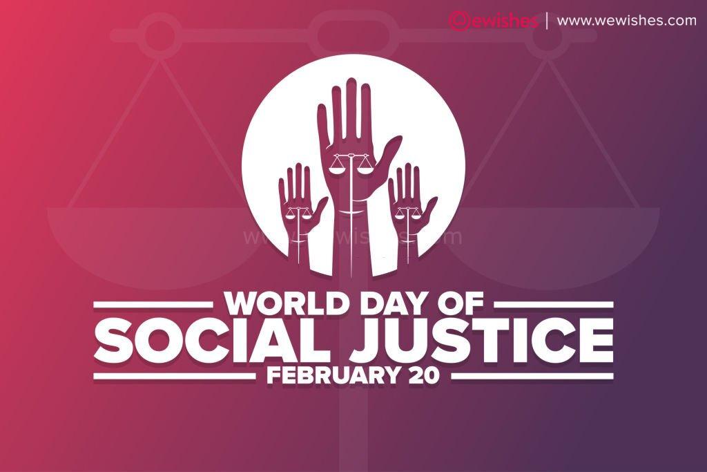 Happy World Day of Social Justice