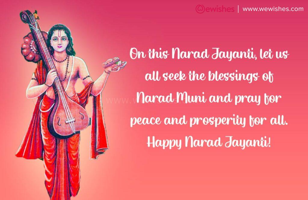 Happy Narada Jayanti quotes