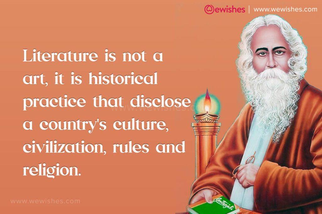Rabindranath Tagore Image, Quotes, Poster, Whatsapp Status