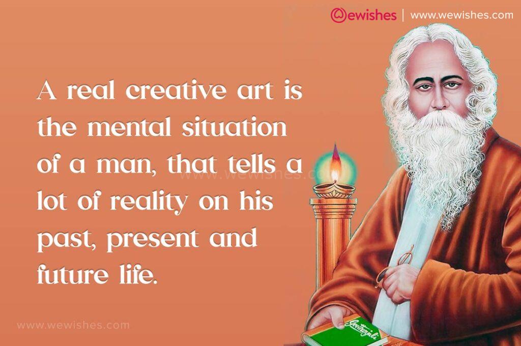 Rabindranath Tagore Image, Quotes, Poster, Whatsapp Status