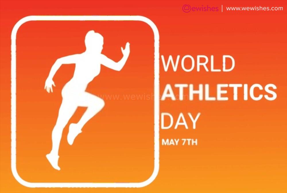 World Athletics Day Posters and Status Images