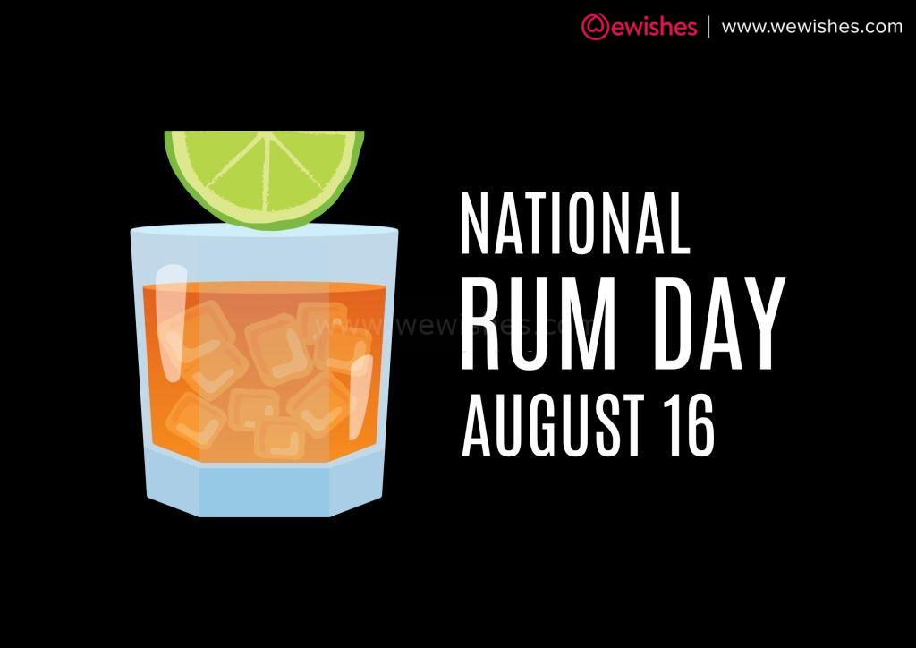 Happy National Rum Day Wishes